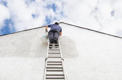 Peinture extérieure à Rochy-Condé — façades et ravalement